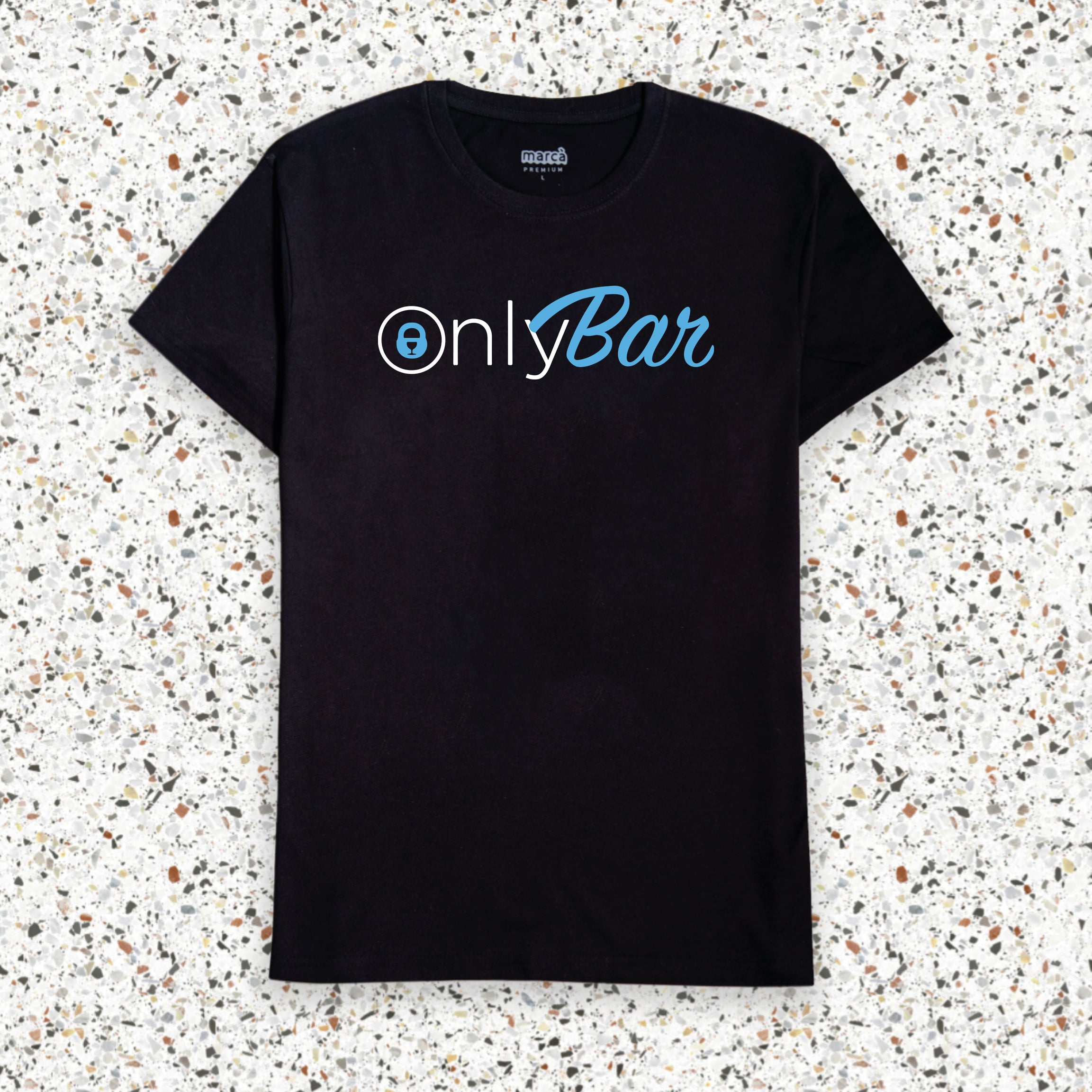 T-Shirt Nera Premium OnlyBar