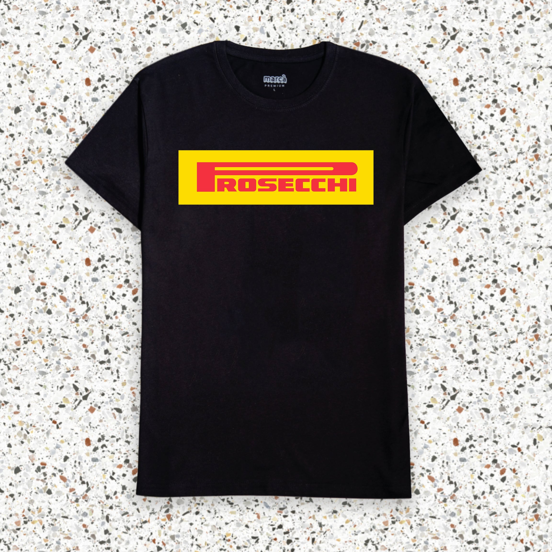 T-Shirt Nera Premium Prosecchi