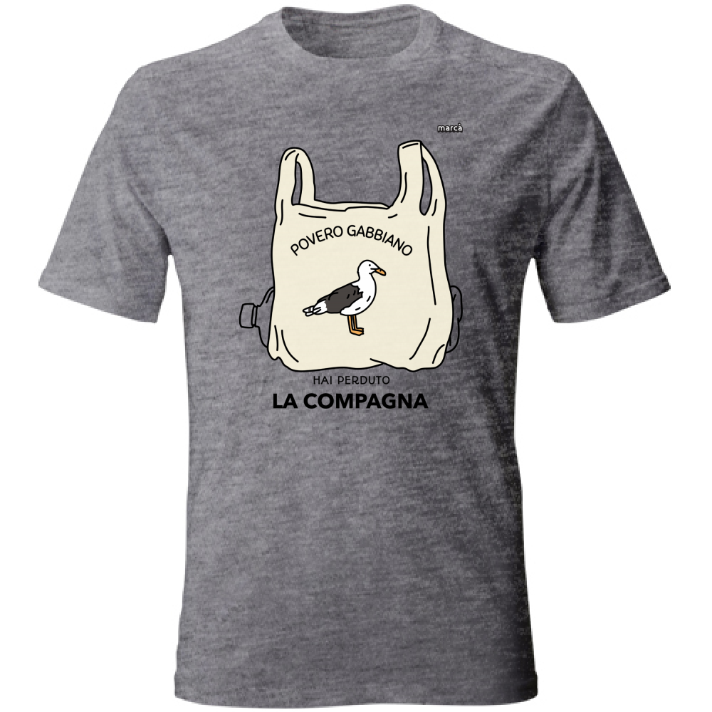 T-Shirt Unisex Povero Gabbiano