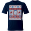 T-Shirt Blu Unisex Natale Kim