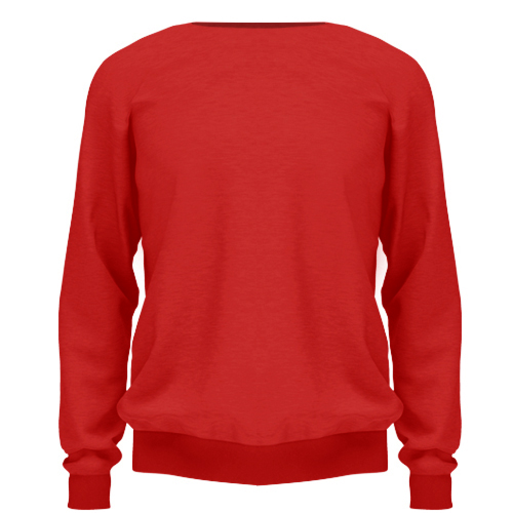 Felpa Rossa Unisex Sfida di Natale Immagine secondaria del prodotto