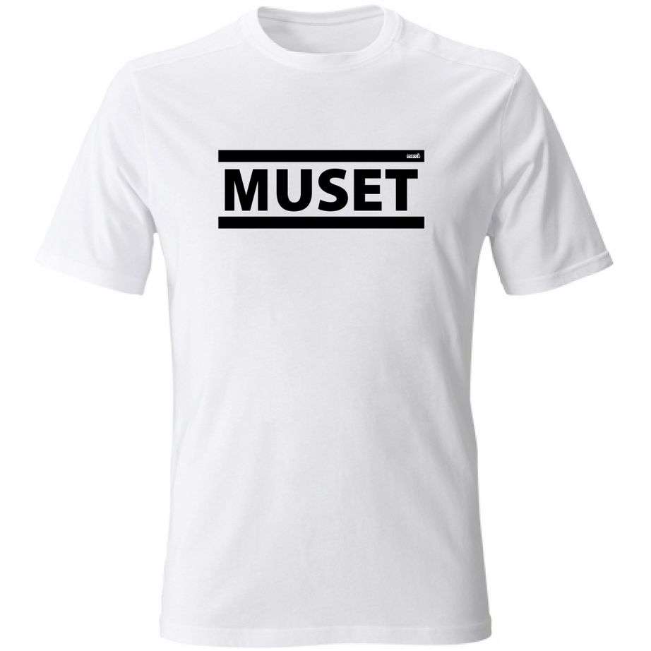 T-Shirt Unisex muset bianca