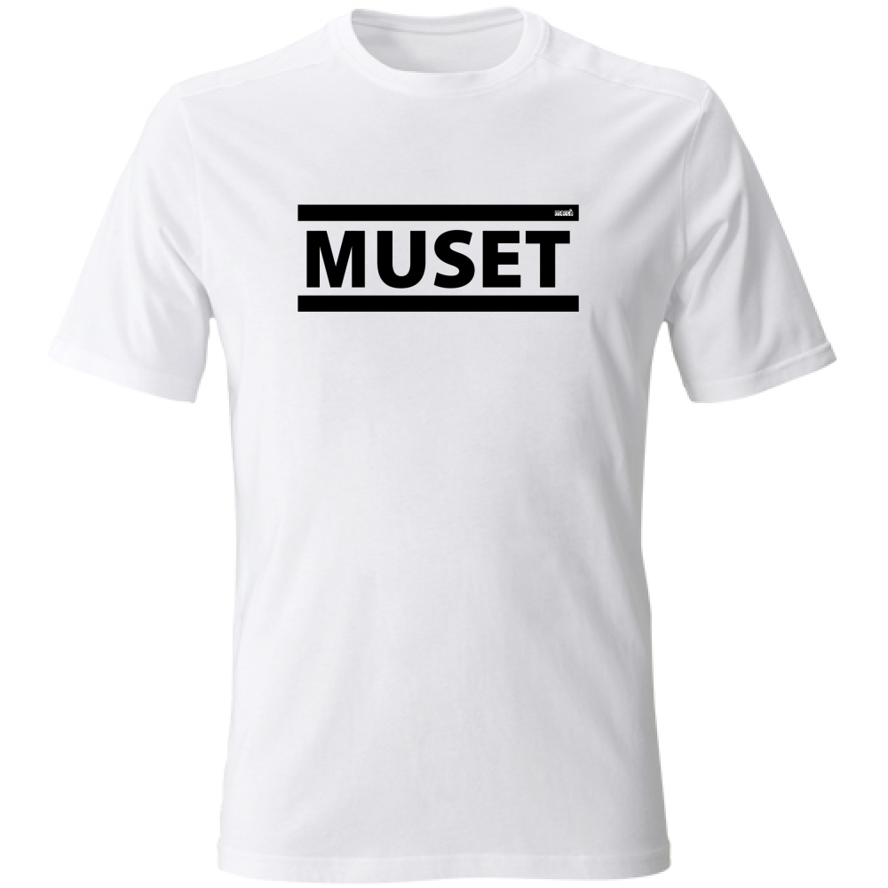 T-Shirt Unisex muset bianca