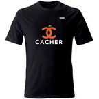 T-Shirt Unisex nera Cacher