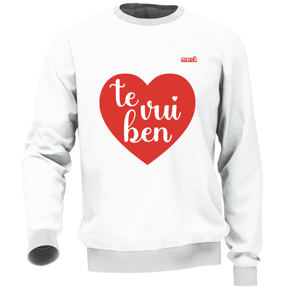 Felpa Unisex TE VUI BEN Immagine principale del prodotto