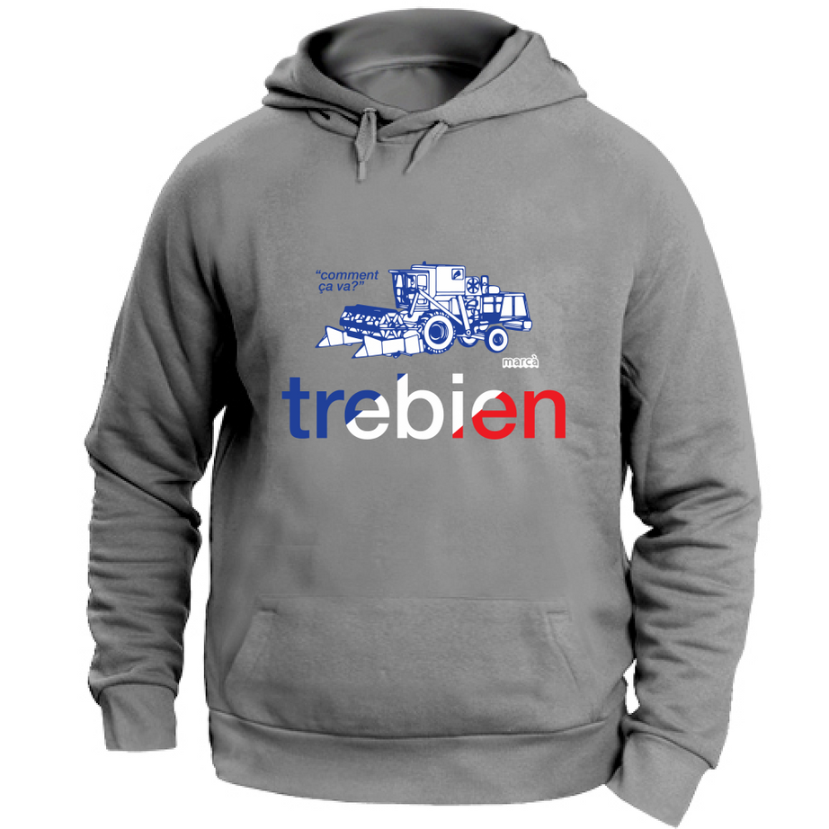 Felpa Unisex con Cappuccio Trebien