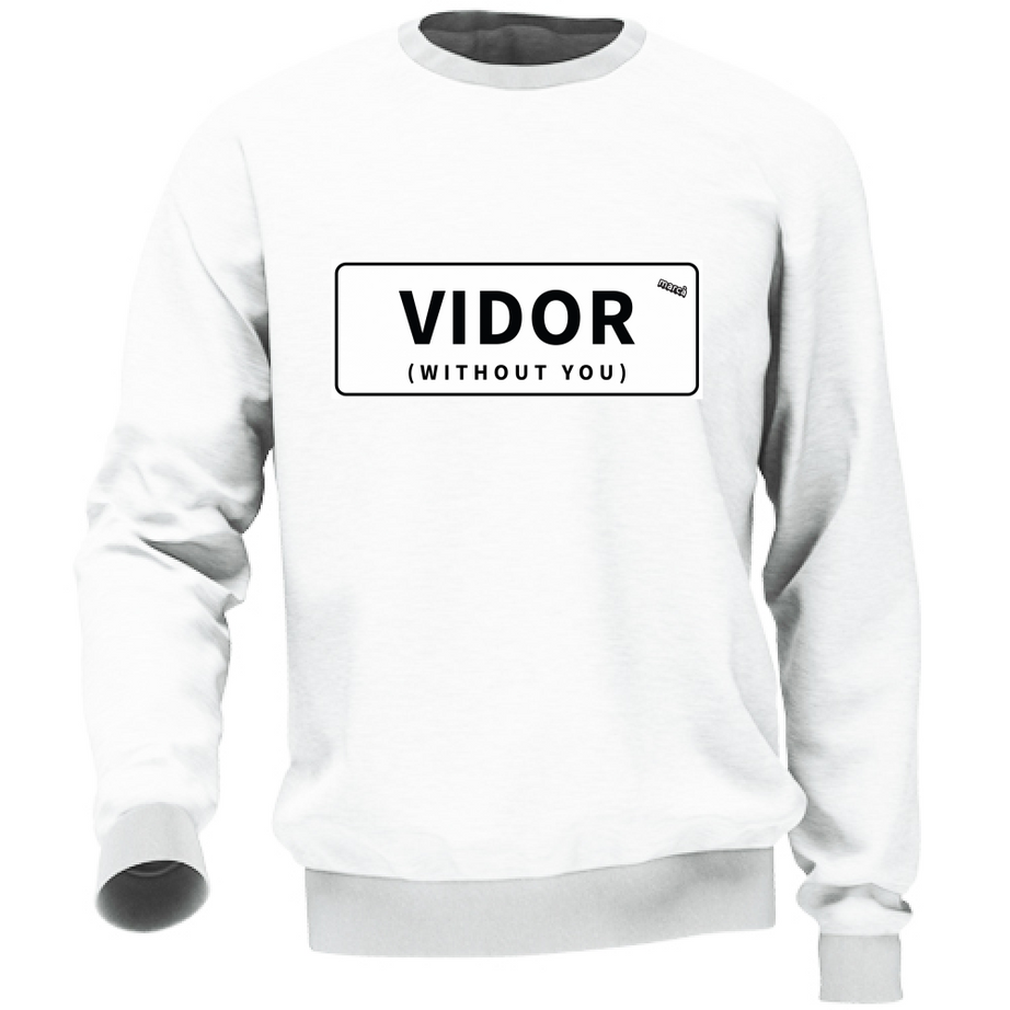 Felpa Unisex VIDOR WITHOUT YOU