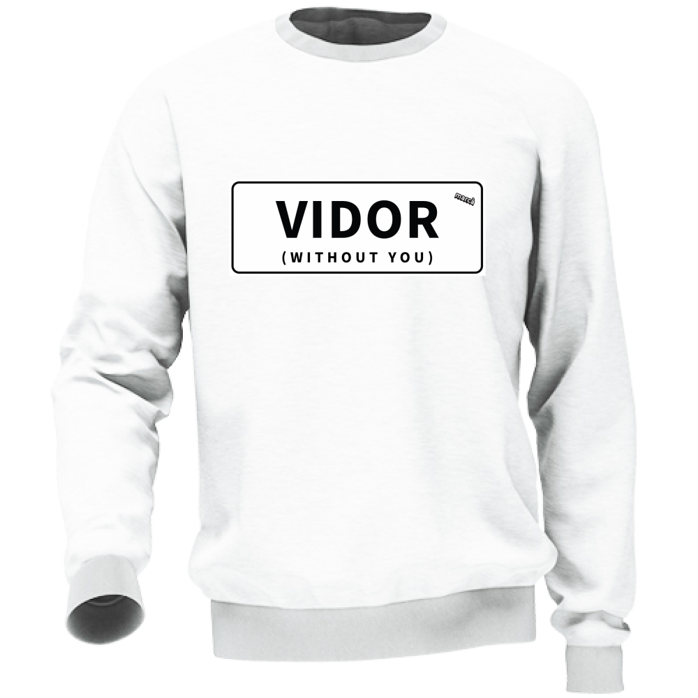 Felpa Unisex VIDOR WITHOUT YOU