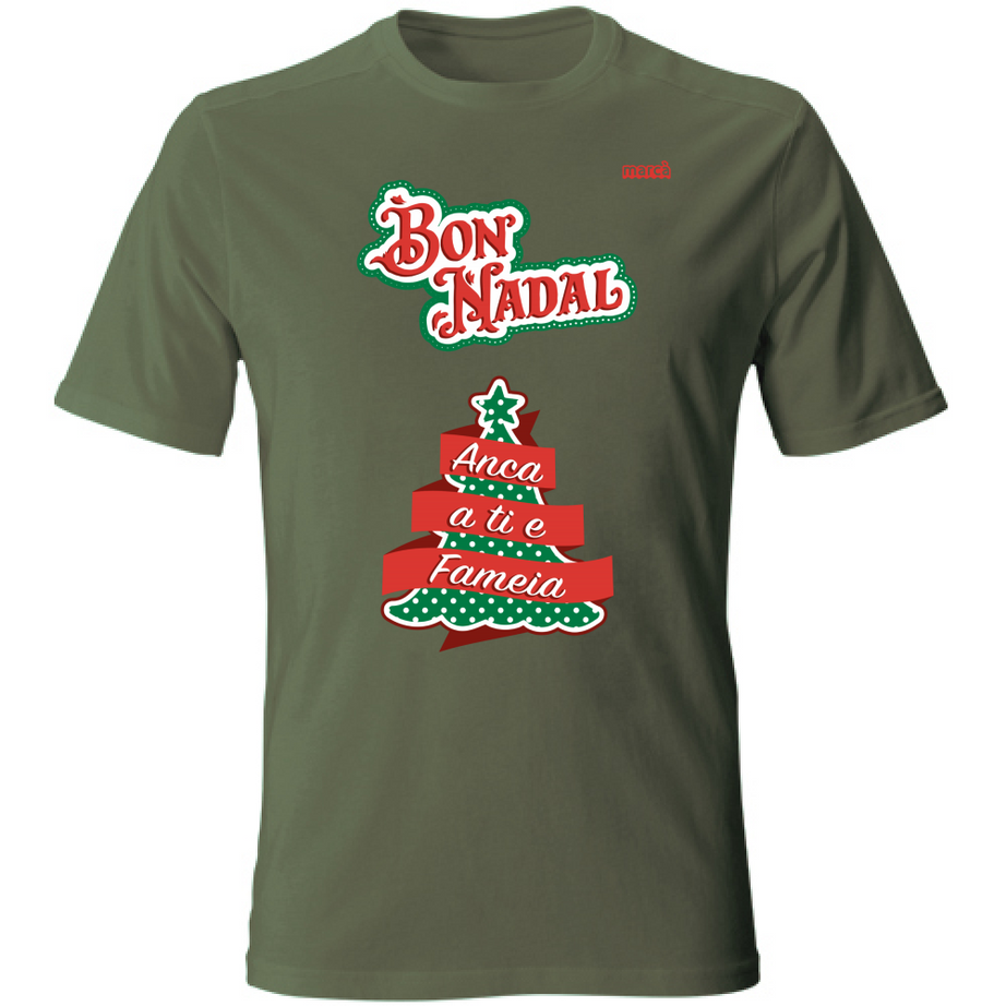 T-Shirt Unisex BON NADAL ANCA A TI E FAMEIA