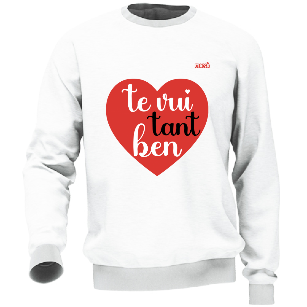 Felpa Unisex TE VUI TANT BEN Immagine principale del prodotto