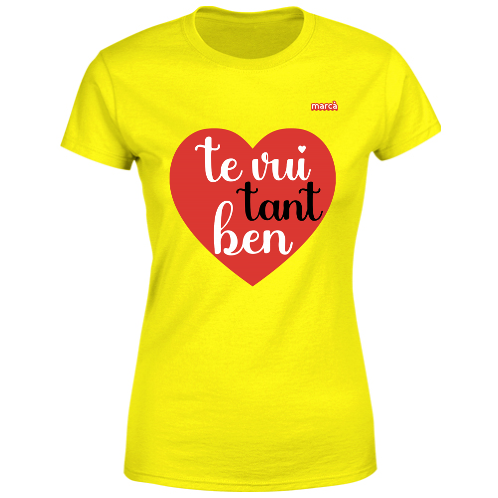 T-Shirt Donna TE VUI TANT BEN