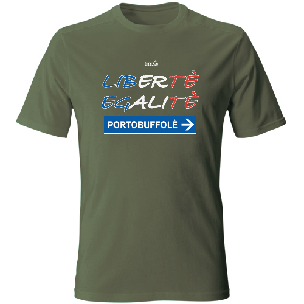 T-Shirt Unisex Libertè Egalitè Portobuffolè