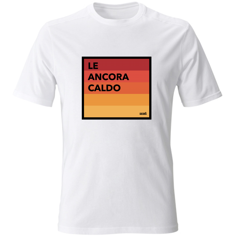 T-Shirt Unisex BIANCA LE ANCORA CALDO