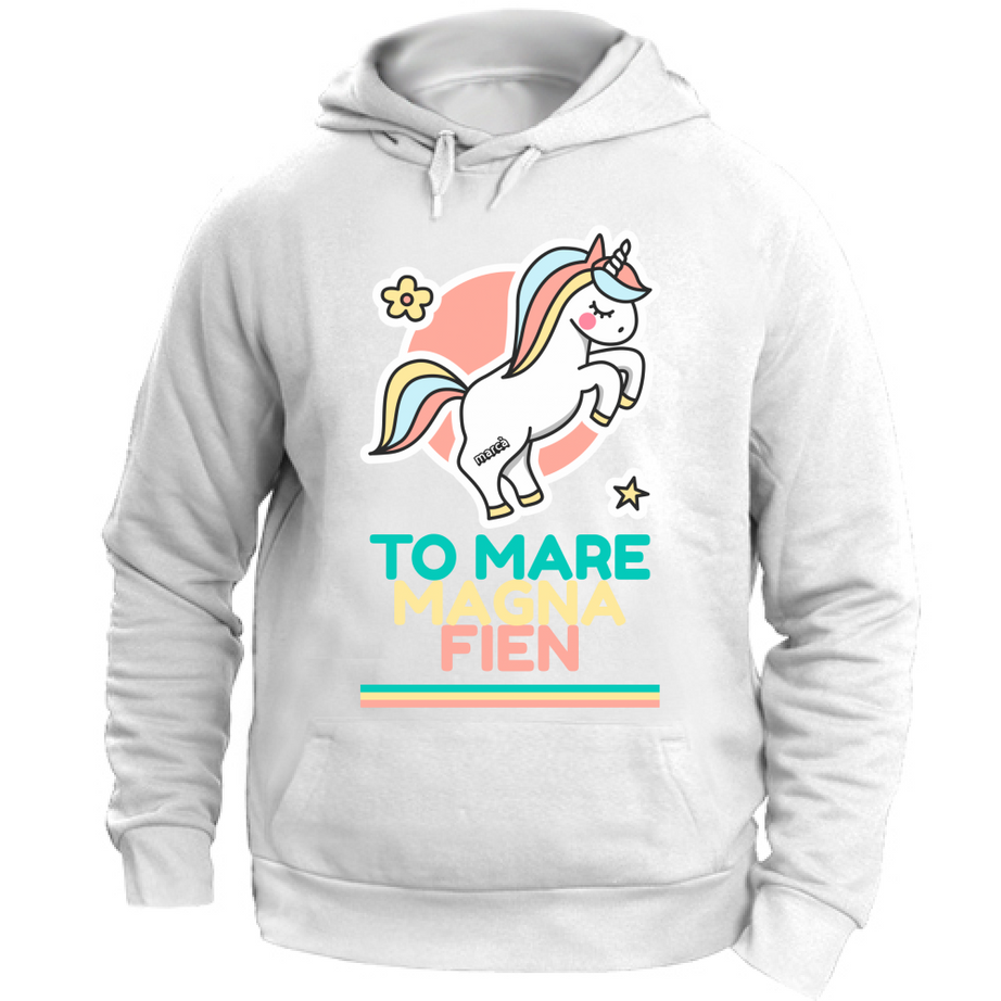Felpa Unisex con Cappuccio To Mare Magna Fien