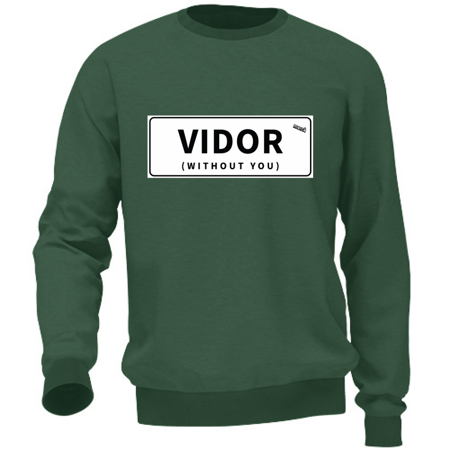 Felpa Unisex VIDOR WITHOUT YOU
