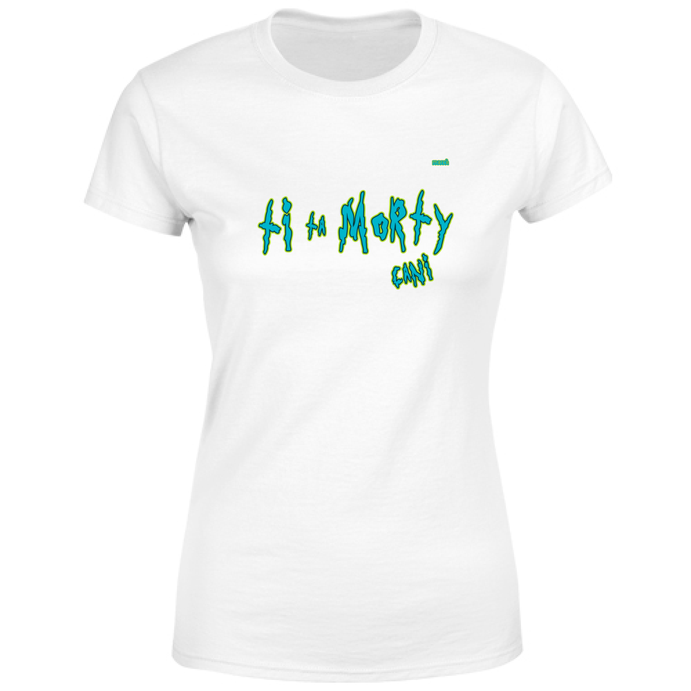 T-Shirt Donna TI TA MORTY CANI