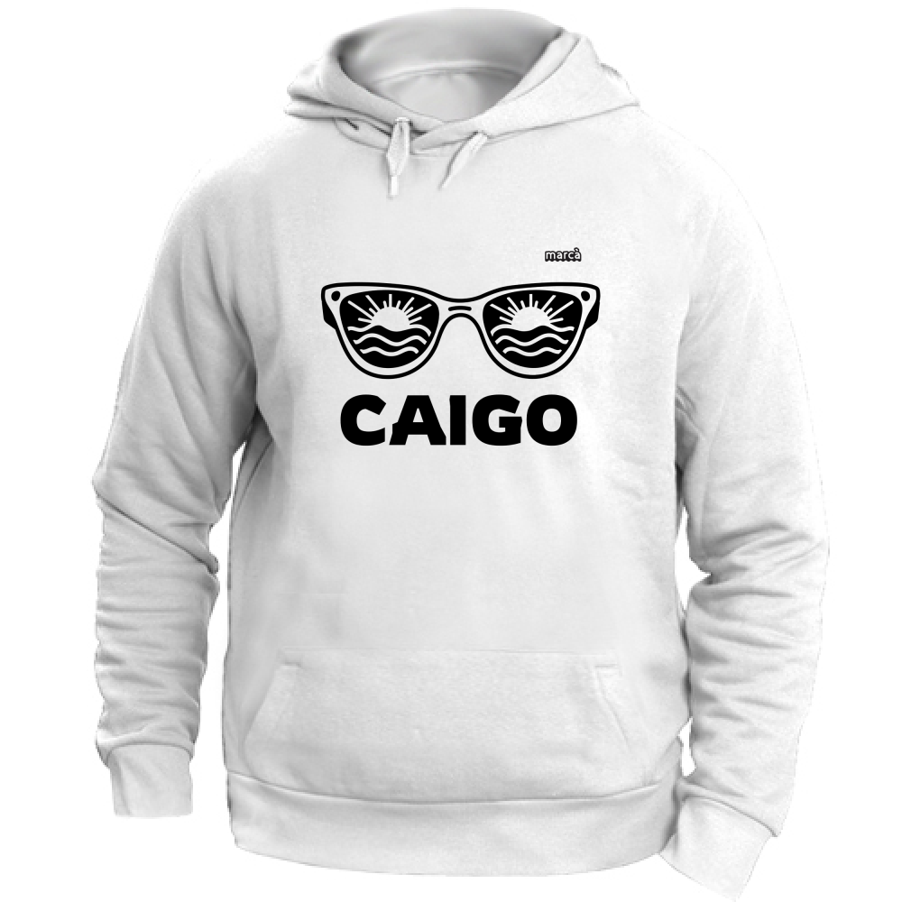 Felpa Unisex con Cappuccio CAIGO