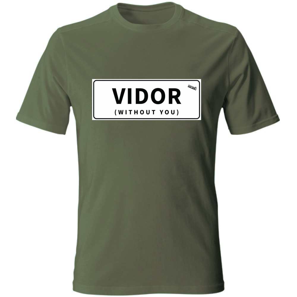 T-Shirt Unisex VIDOR WITHOUT YOU