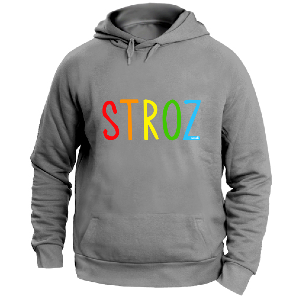 Felpa Unisex con Cappuccio Stroz