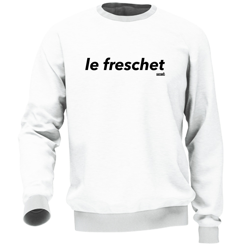 Felpa Unisex BIANCA LE FRESCHET Immagine principale del prodotto