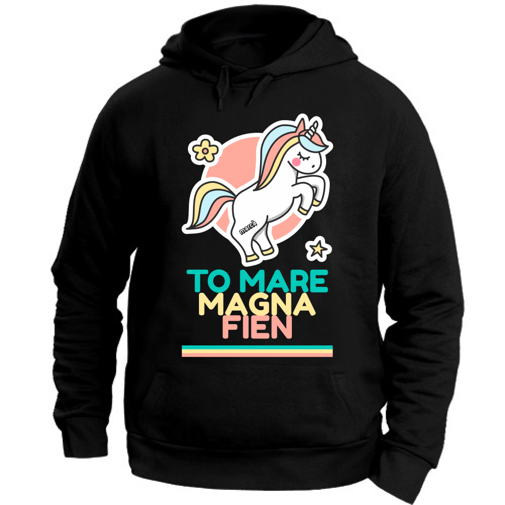 Felpa Unisex con Cappuccio To Mare Magna Fien