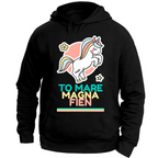 Felpa Unisex con Cappuccio To Mare Magna Fien