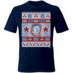 T-Shirt Blu Unisex Natale Kim