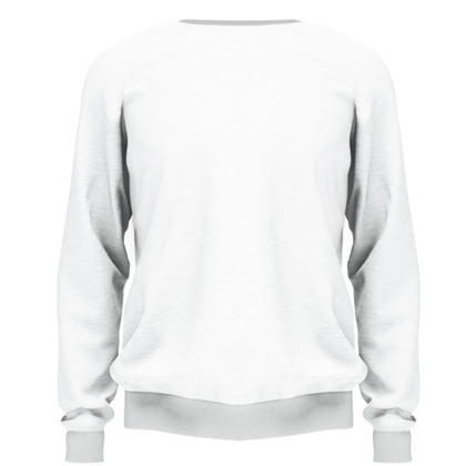Felpa Bianca Unisex Natale Kim