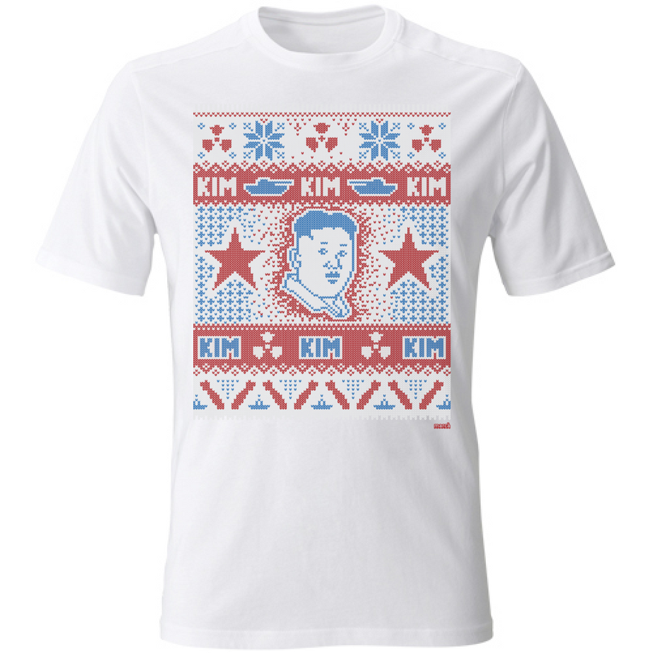 T-Shirt Bianca Unisex Natale Kim