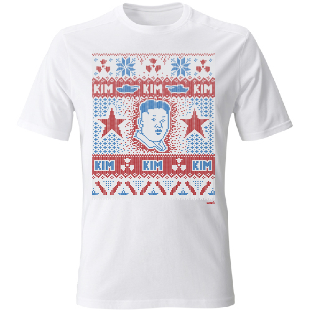 T-Shirt Bianca Unisex Natale Kim