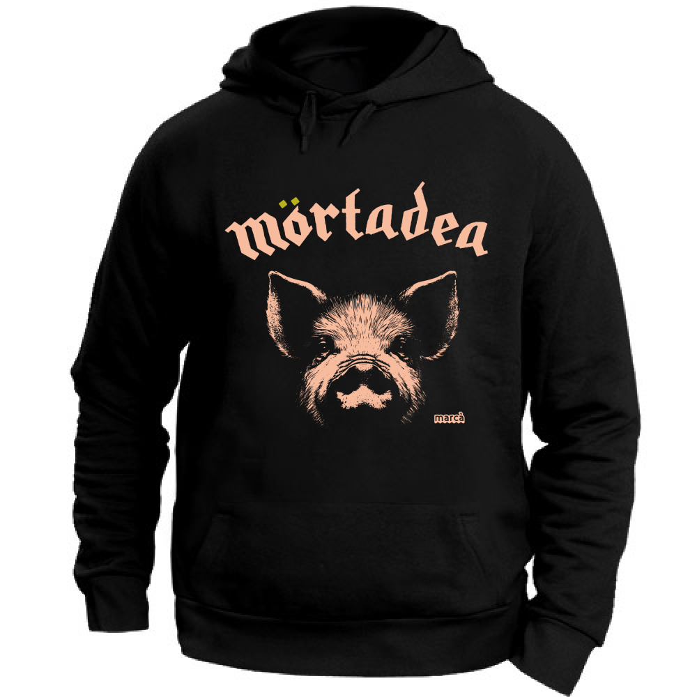 Felpa Unisex con Cappuccio MöRTADEA Immagine principale del prodotto