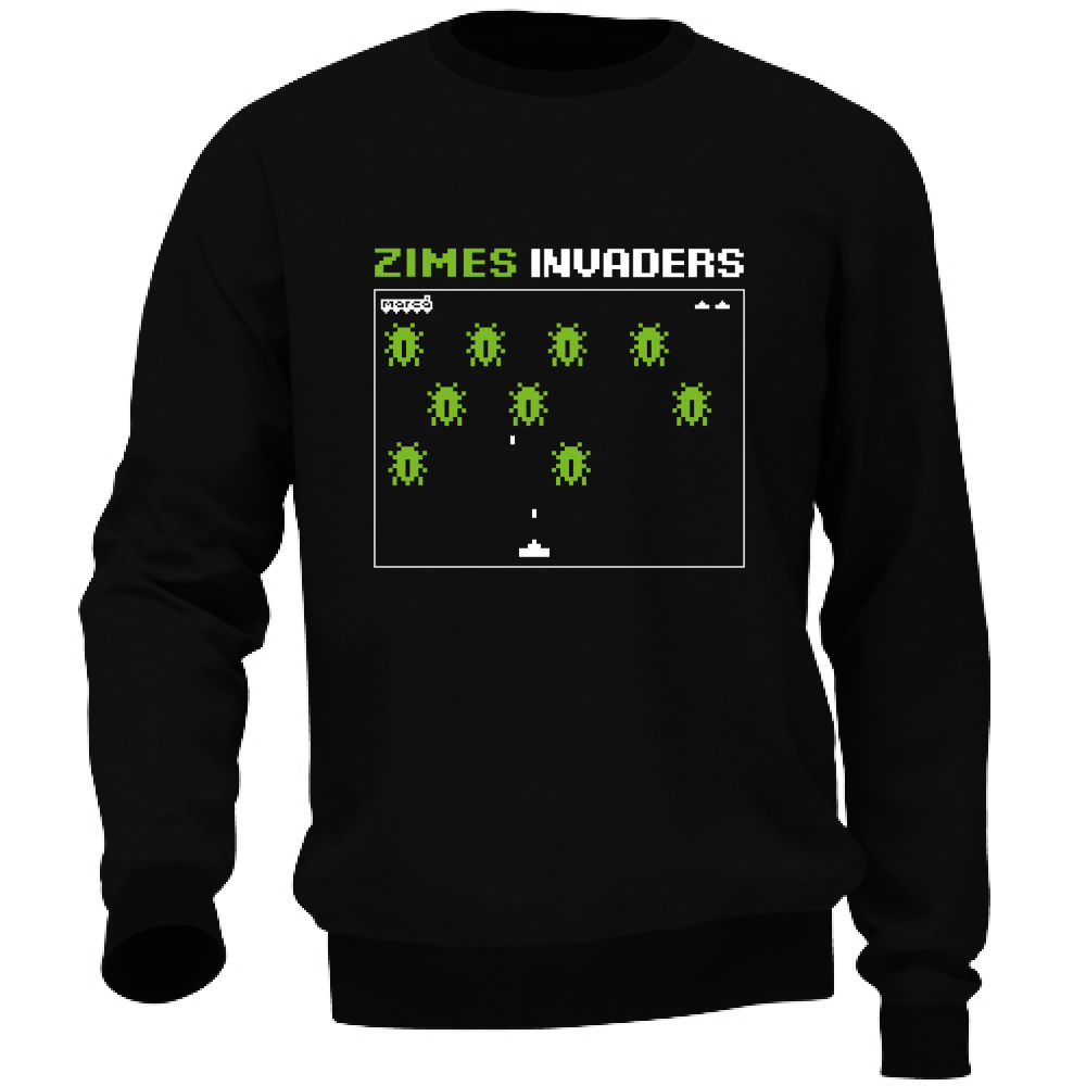 Felpa Unisex ZIMES INVADERS