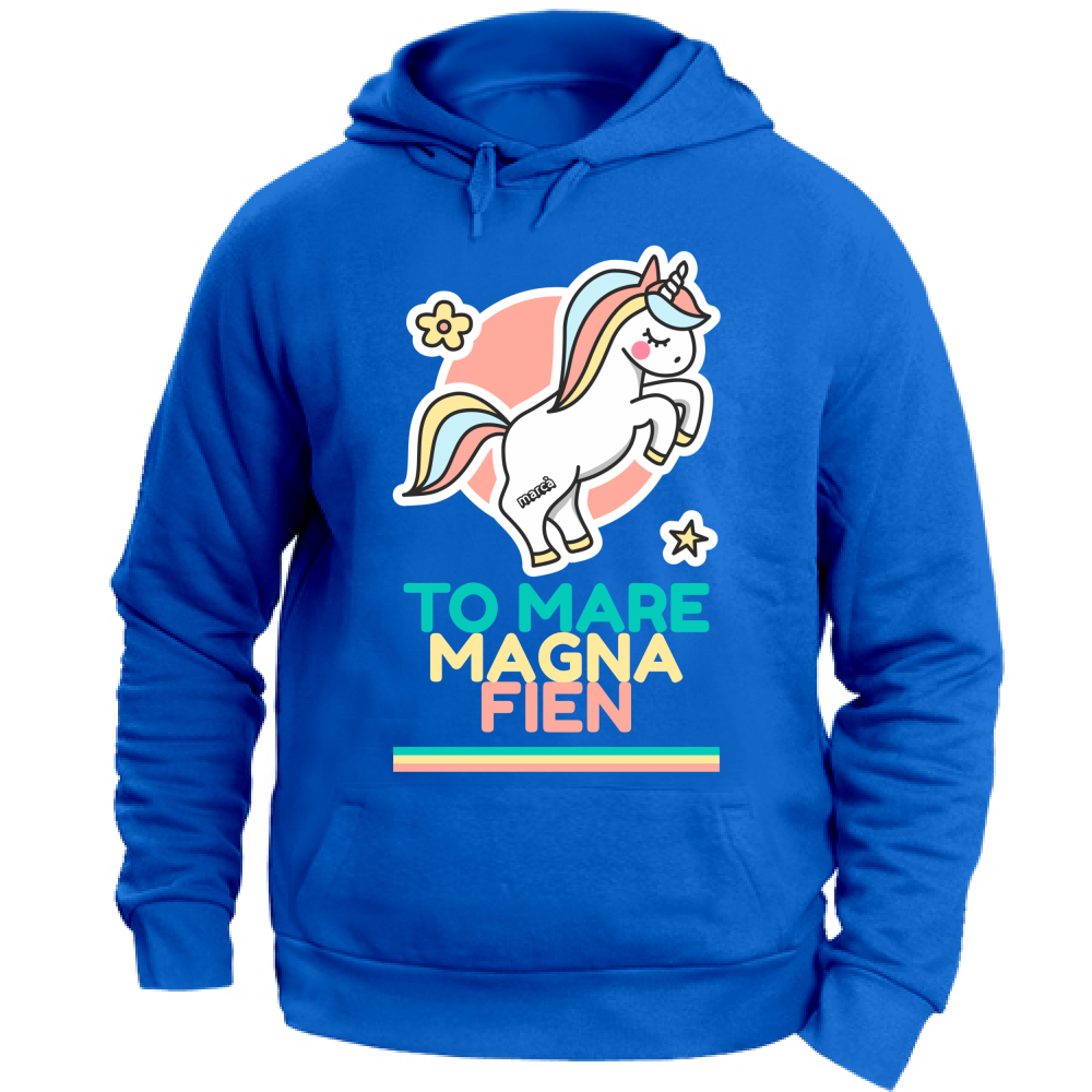 Felpa Unisex con Cappuccio To Mare Magna Fien
