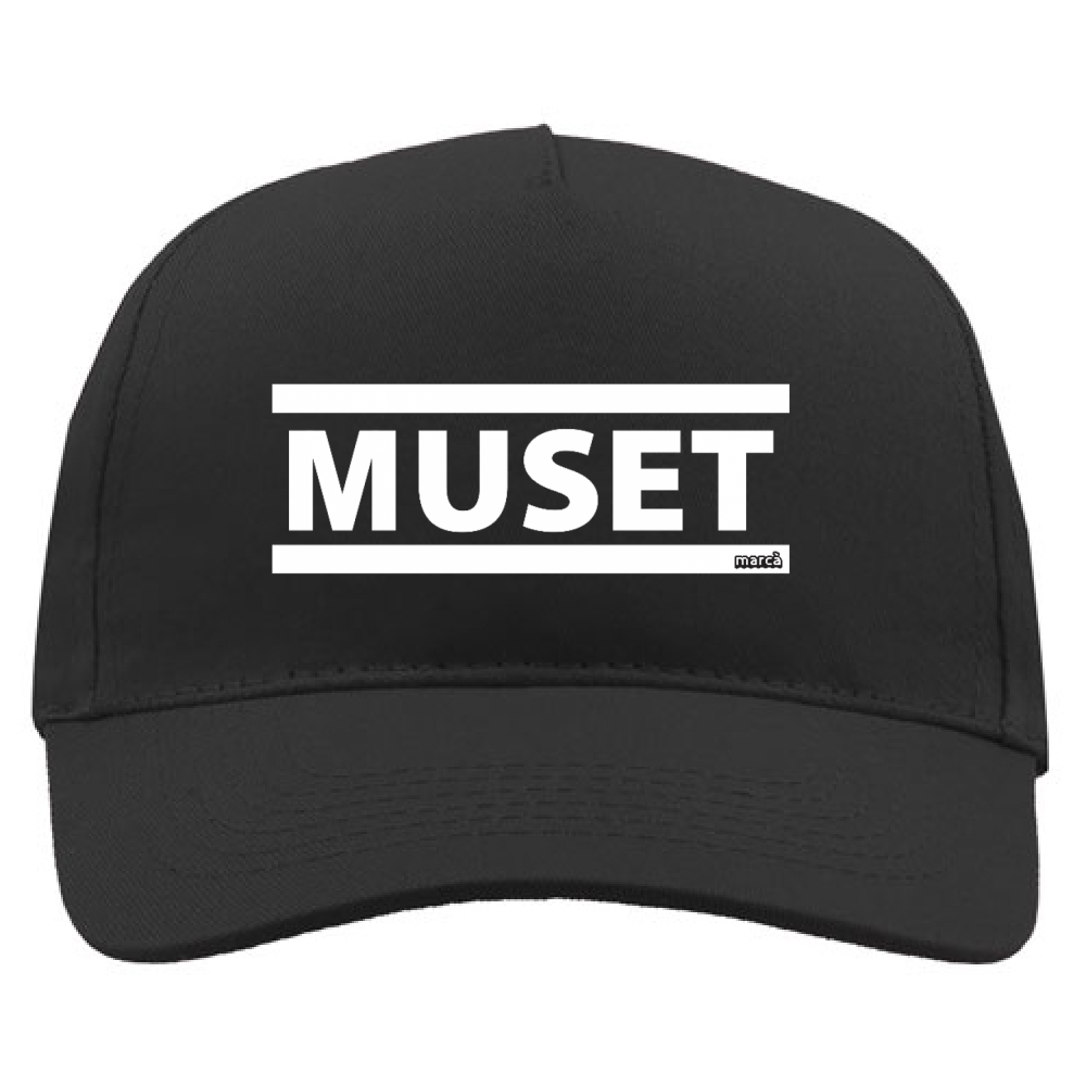 Cappellino muset nero Immagine secondaria del prodotto