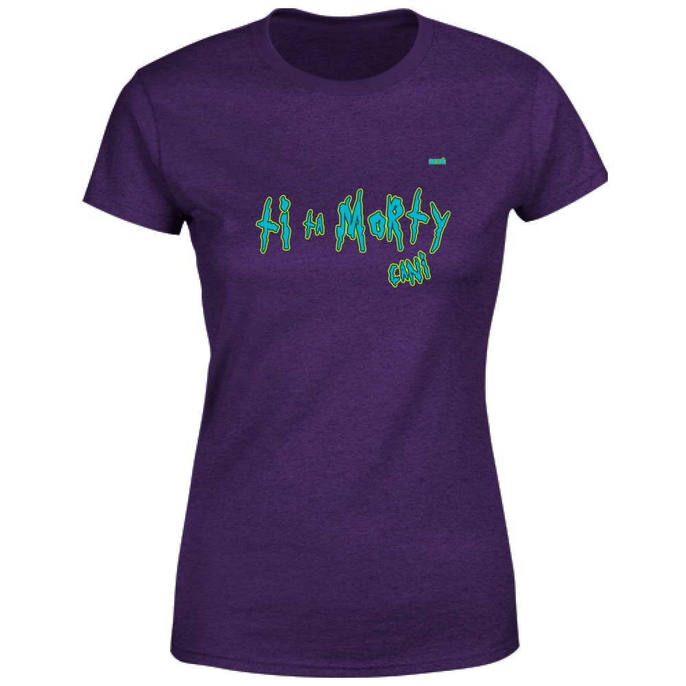 T-Shirt Donna TI TA MORTY CANI