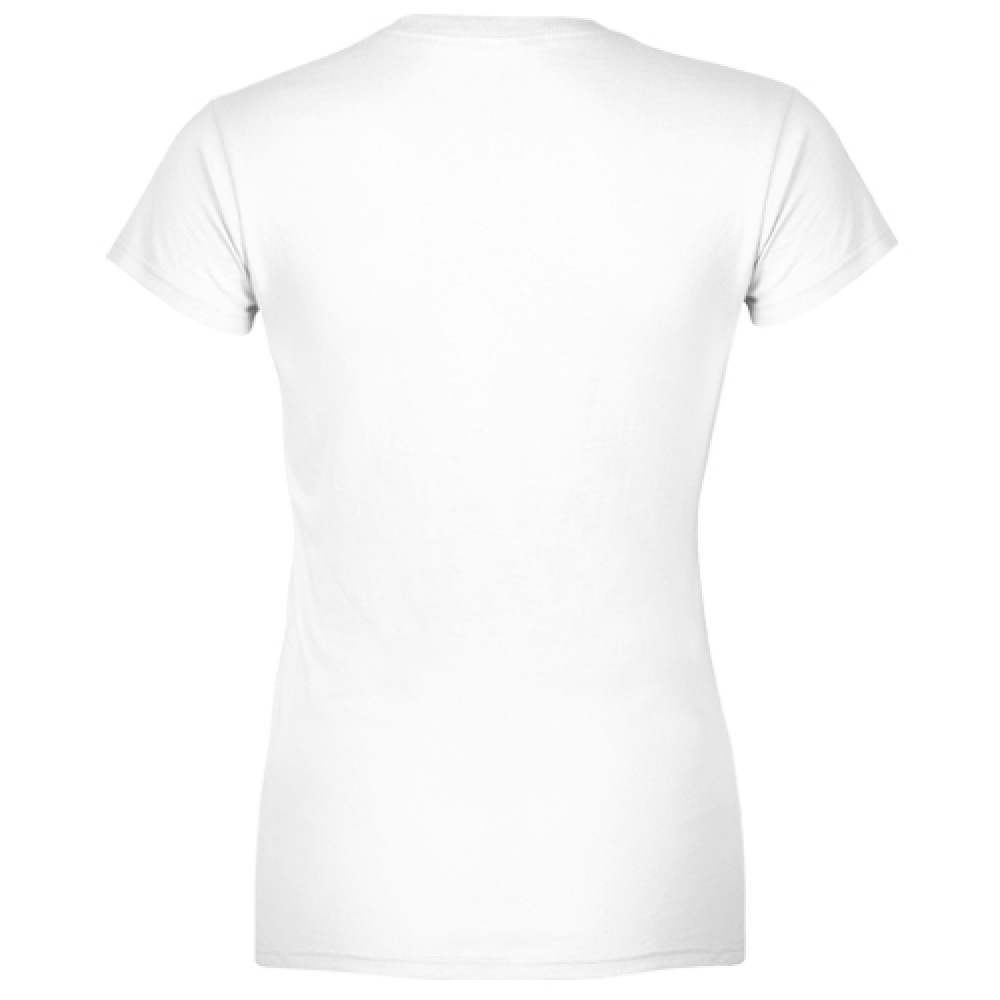 T-Shirt Donna Gnanca parlar scritta nera Immagine secondaria del prodotto