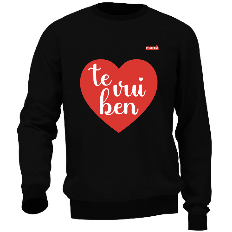 Felpa Unisex TE VUI BEN
