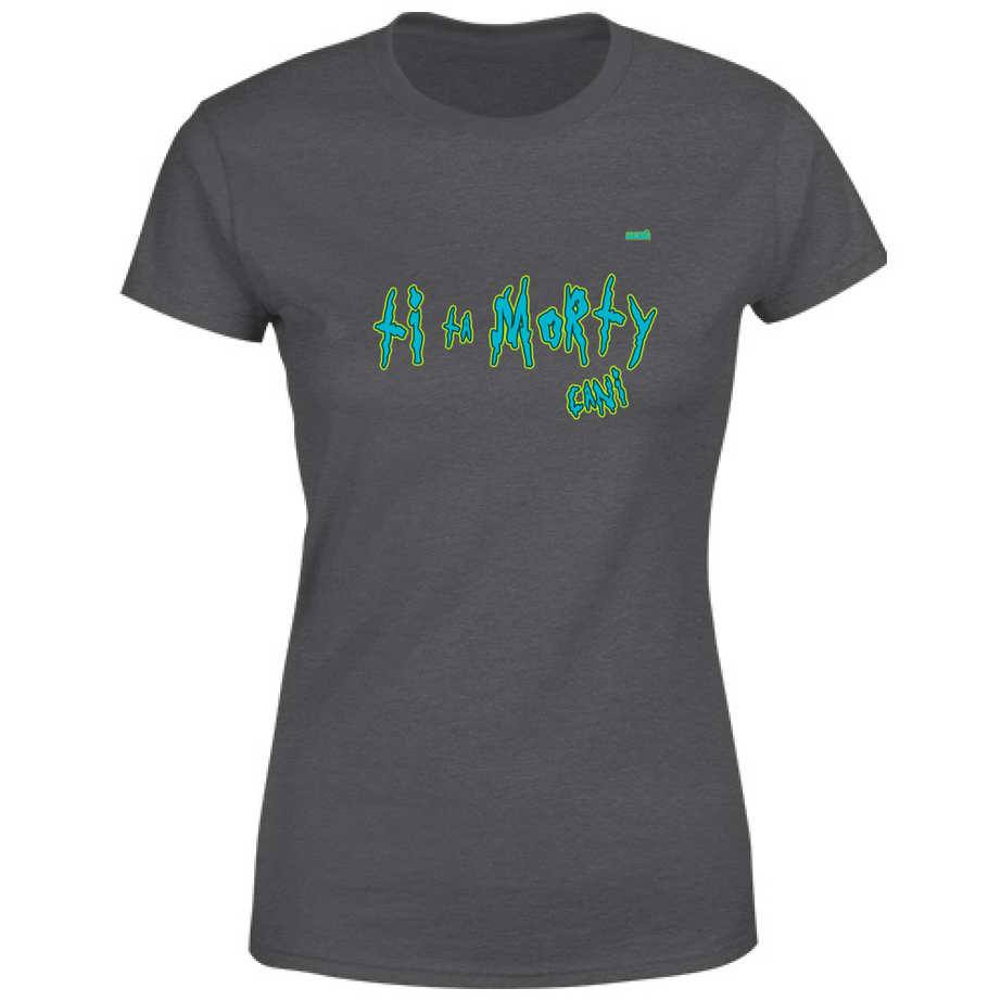 T-Shirt Donna TI TA MORTY CANI