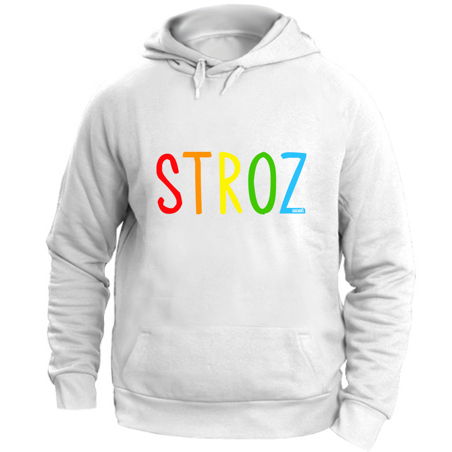 Felpa Unisex con Cappuccio Stroz