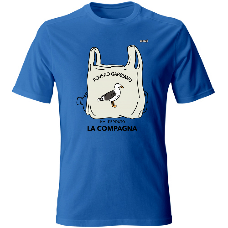 T-Shirt Unisex Povero Gabbiano