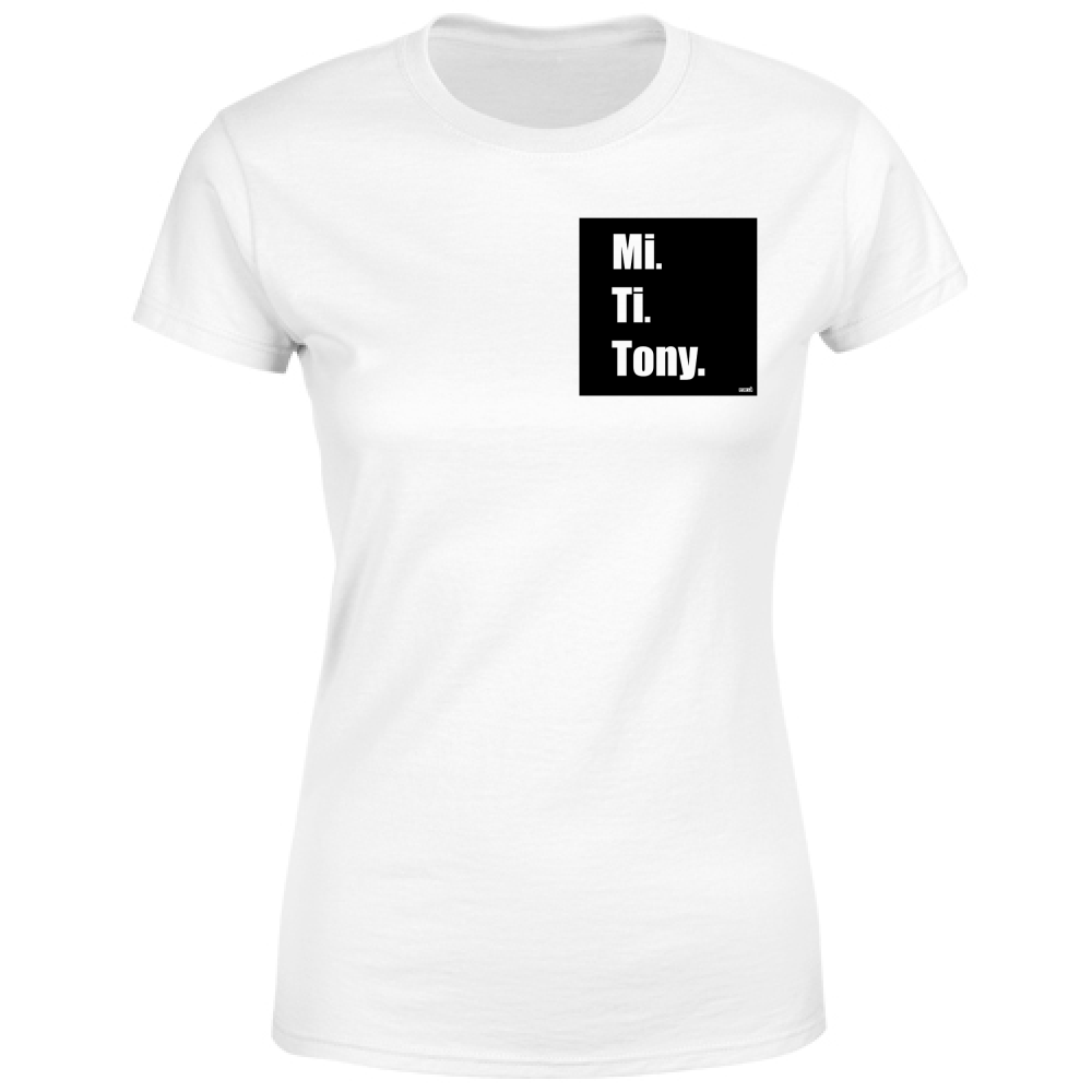 T-Shirt Donna MI TI E TONY Immagine principale del prodotto