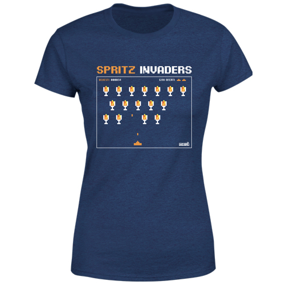 T-Shirt Donna Spritz Invaders Immagine principale del prodotto