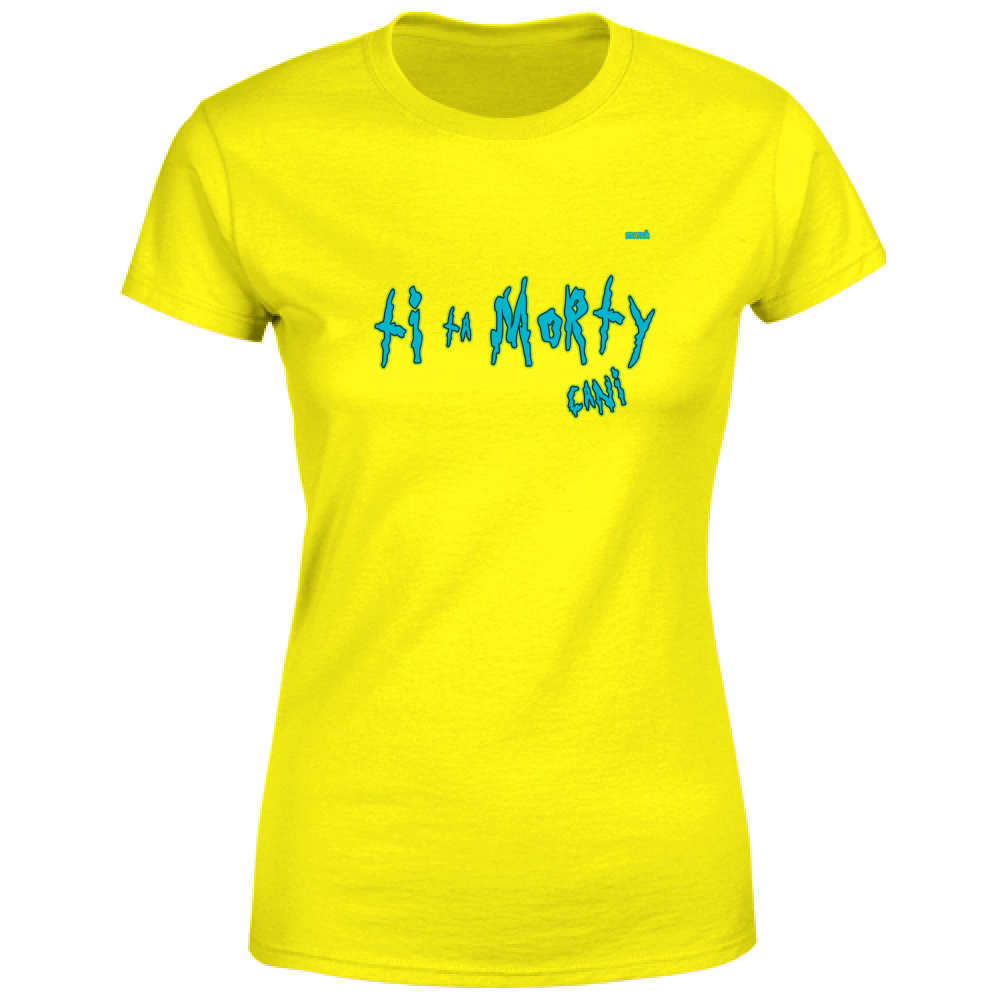 T-Shirt Donna TI TA MORTY CANI