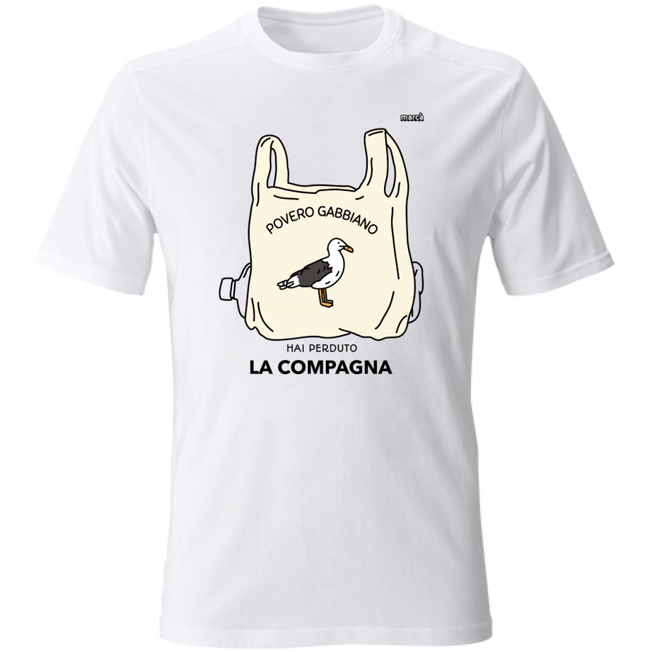 T-Shirt Unisex Povero Gabbiano