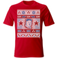 T-Shirt Rossa Unisex Natale Kim