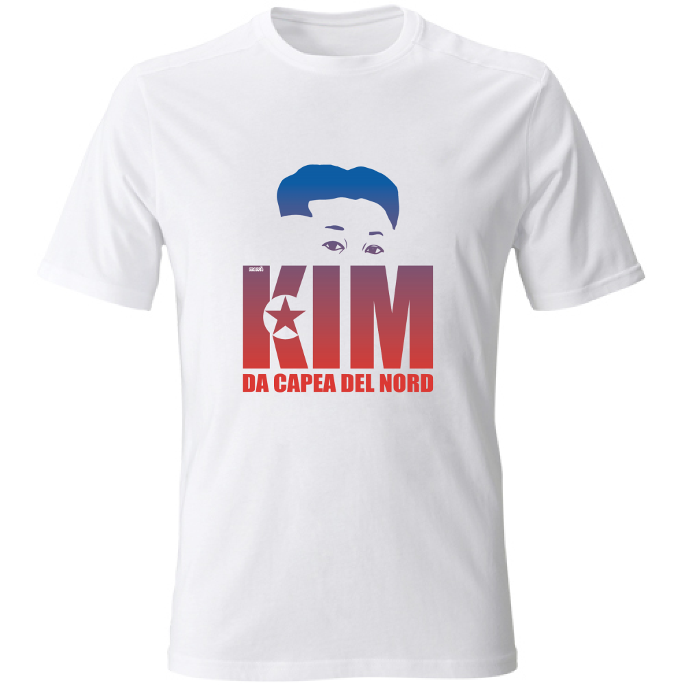 T-Shirt Uomo Kim da Capea del Nord Immagine principale del prodotto