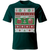 T-Shirt Verde Unisex Sfida di Natale