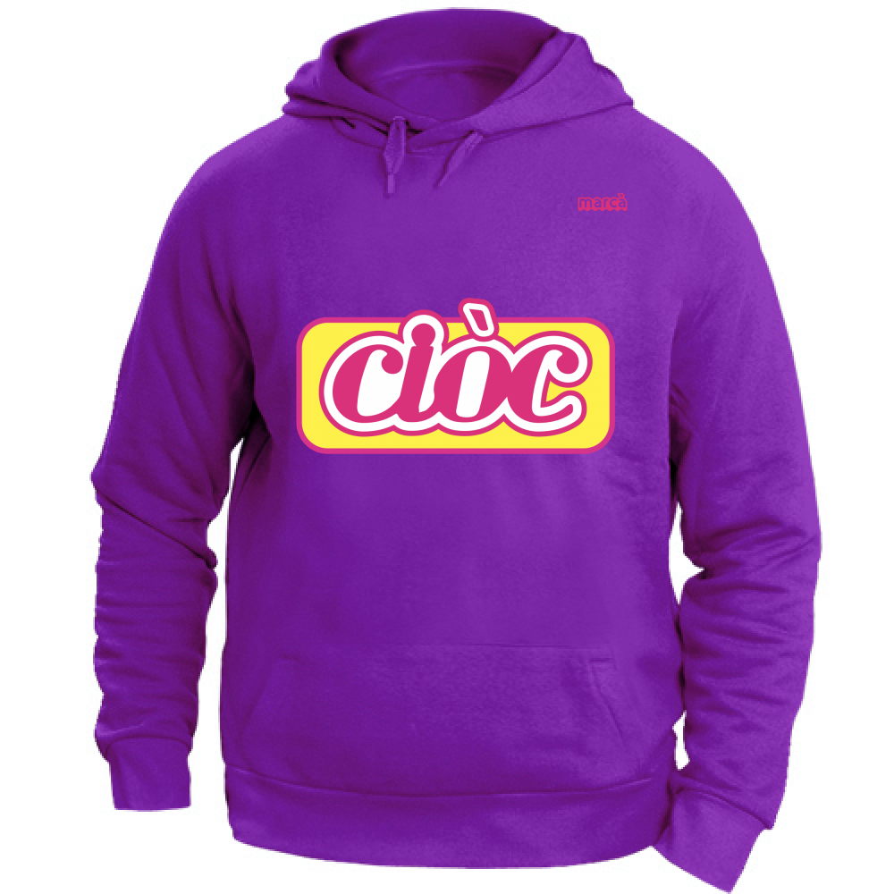Felpa Unisex con Cappuccio Ciòc