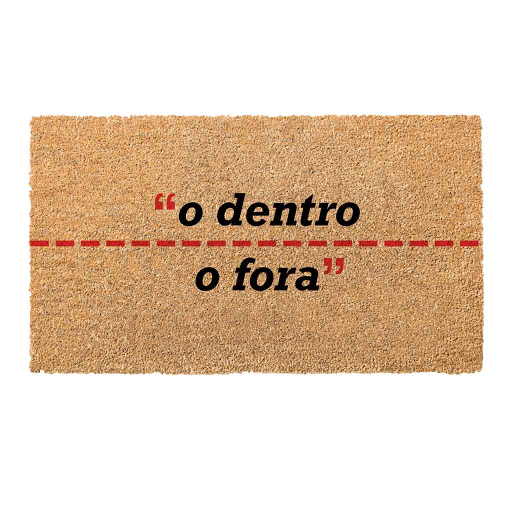 Zerbino in cocco 70x40 O Dentro O Fora Immagine principale del prodotto