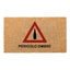 Zerbino in cocco 70x40 Pericolo Ombre